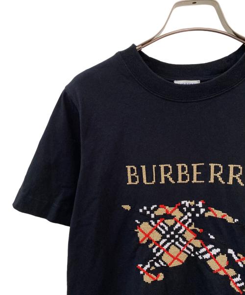 BURBERRY（バーバリー）BURBERRY (バーバリー) 半袖Tシャツ ブラック サイズ:Sの古着・服飾アイテム