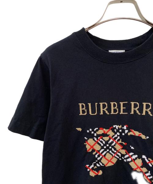BURBERRY（バーバリー）BURBERRY (バーバリー) 半袖Tシャツ ブラック サイズ:Sの古着・服飾アイテム