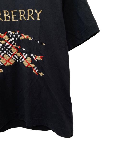 BURBERRY（バーバリー）BURBERRY (バーバリー) 半袖Tシャツ ブラック サイズ:Sの古着・服飾アイテム