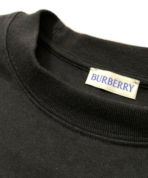 BURBERRY（バーバリー）BURBERRY (バーバリー) 半袖Tシャツ ブラック サイズ:Sの古着・服飾アイテム