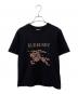 BURBERRY（バーバリー）の古着「半袖Tシャツ」｜ブラック