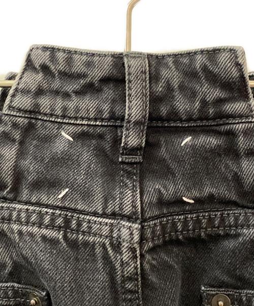 Maison Margiela（メゾンマルジェラ）Maison Margiela (メゾンマルジェラ) BIAS CUT WIDE FLARE DENIM PANTS ブラック サイズ:36の古着・服飾アイテム