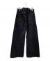 Maison Margiela (メゾンマルジェラ) BIAS CUT WIDE FLARE DENIM PANTS ブラック サイズ:36：65000円