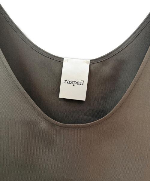 raspail（ラスパイユ）raspail (ラスパイユ) シルク ノースリーブブラウス カーキ サイズ:Freeの古着・服飾アイテム