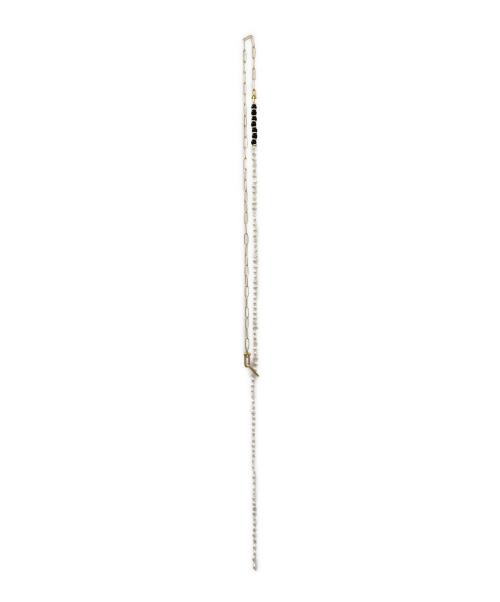 IENA（イエナ）IENA (イエナ) PEARL&PC CHAIN NECKLACE WITH ONYX ネックレスの古着・服飾アイテム