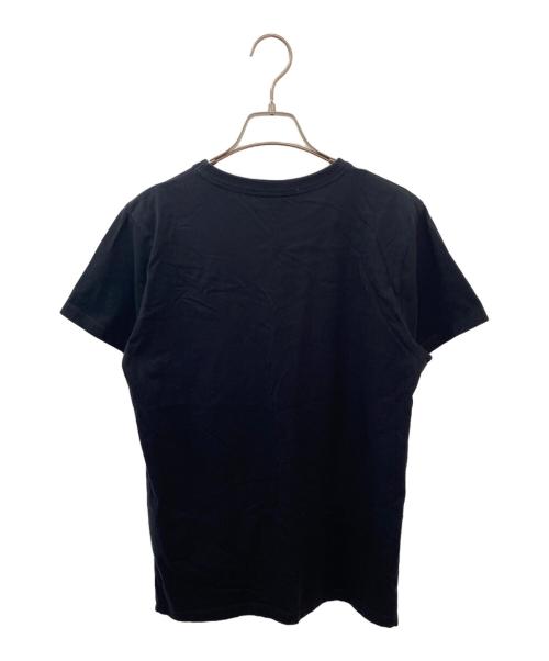 maison kitsune（メゾンキツネ）maison kitsune (メゾンキツネ) ロゴTシャツ ブラック サイズ:Mの古着・服飾アイテム