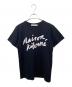 maison kitsune（メゾンキツネ）の古着「ロゴTシャツ」｜ブラック