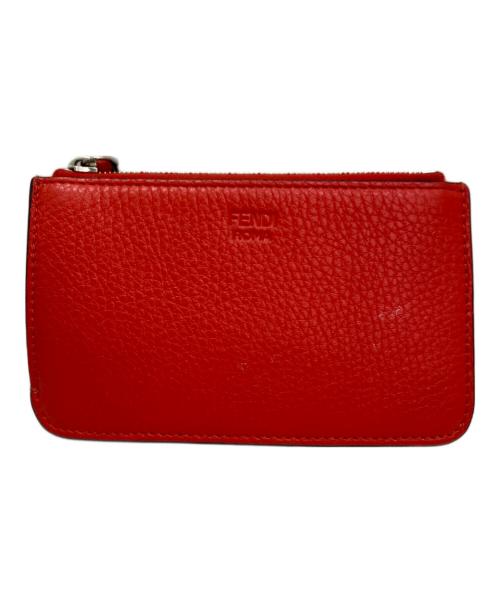 FENDI（フェンディ）FENDI (フェンディ) フラグメントケース レッドの古着・服飾アイテム