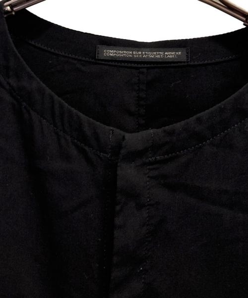 YOHJI YAMAMOTO（ヨウジヤマモト）YOHJI YAMAMOTO (ヨウジヤマモト) Ry LAWN FOLDED C JACKET/アシンメトリー ロングスリーブトップ ブラック サイズ:1の古着・服飾アイテム