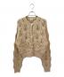 6(ROKU) BEAUTY&YOUTH（ロク ビューティーアンドユース）の古着「LILY YARN SUKASHI CARDIGAN」｜ベージュ
