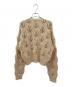 6(ROKU) BEAUTY&YOUTH (ロク ビューティーアンドユース) LILY YARN SUKASHI CARDIGAN ベージュ サイズ:-：10000円