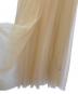 中古・古着 6(ROKU) BEAUTY&YOUTH (ロク ビューティーアンドユース) TULLE TUCK COAT ブラウン サイズ:36：8000円