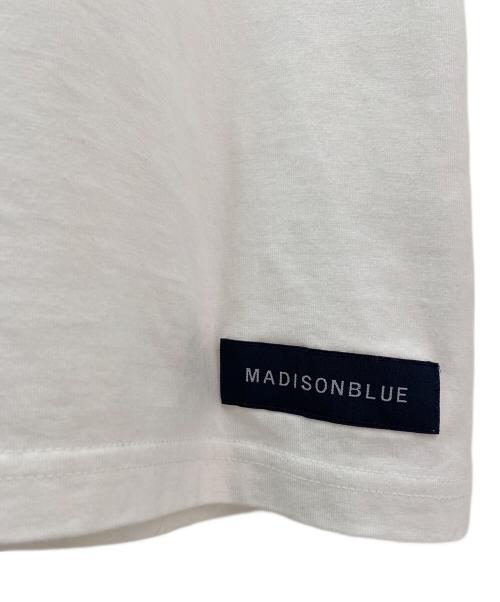 MADISON BLUE（マディソンブルー）MADISON BLUE (マディソンブルー) ナンバリングTシャツ ホワイト サイズ:00（XS）の古着・服飾アイテム
