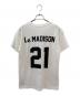MADISON BLUE (マディソンブルー) ナンバリングTシャツ ホワイト サイズ:00（XS）：16000円