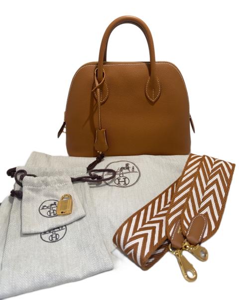 HERMES（エルメス）HERMES (エルメス) ボリード1923 25バンドリエール/Bolide1923 25/ゴールド金具/B刻印 ゴールド サイズ:25の古着・服飾アイテム