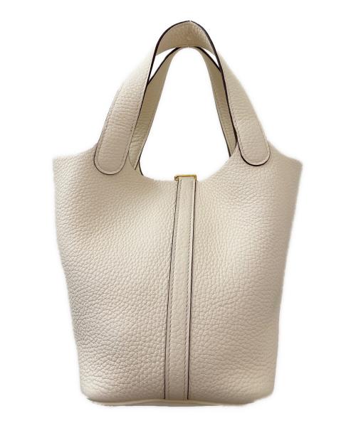 HERMES（エルメス）HERMES (エルメス) ピコタンロックPM ホワイト サイズ:PMの古着・服飾アイテム