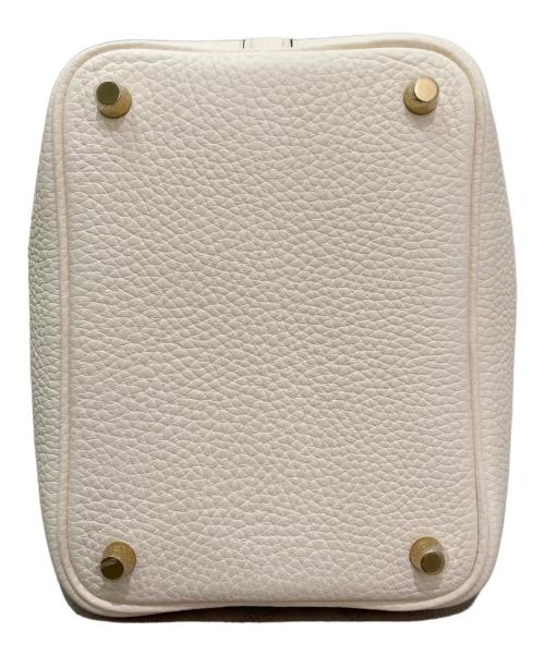 HERMES（エルメス）HERMES (エルメス) ピコタンロックPM ホワイト サイズ:PMの古着・服飾アイテム