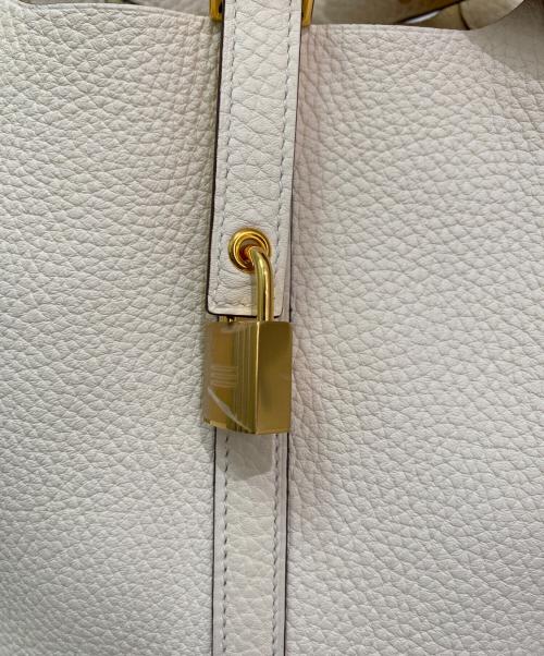 HERMES（エルメス）HERMES (エルメス) ピコタンロックPM ホワイト サイズ:PMの古着・服飾アイテム