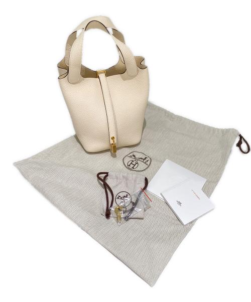 HERMES（エルメス）HERMES (エルメス) ピコタンロックPM ホワイト サイズ:PMの古着・服飾アイテム