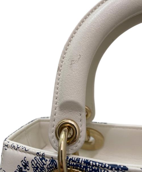 Christian Dior（クリスチャン ディオール）Christian Dior (クリスチャン ディオール) トワル ドゥ ジュイ レディディオール ホワイト サイズ:ミディアムの古着・服飾アイテム