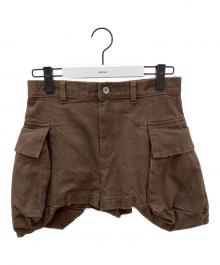 sacai（サカイ）の古着「sacai Denim Shorts」｜ブラウン
