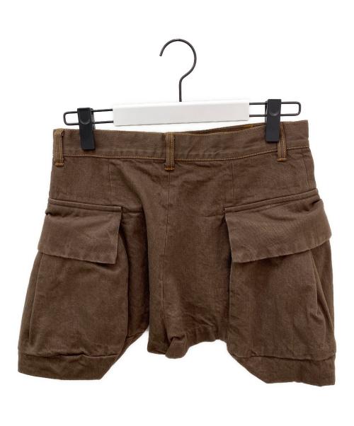 sacai（サカイ）sacai (サカイ) sacai Denim Shorts ブラウン サイズ:1の古着・服飾アイテム