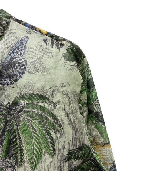 Christian Dior（クリスチャン ディオール）Christian Dior (クリスチャン ディオール) 総柄チュニック グリーン サイズ:36の古着・服飾アイテム