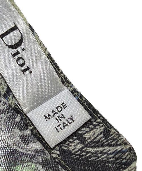 Christian Dior（クリスチャン ディオール）Christian Dior (クリスチャン ディオール) 総柄チュニック グリーン サイズ:36の古着・服飾アイテム