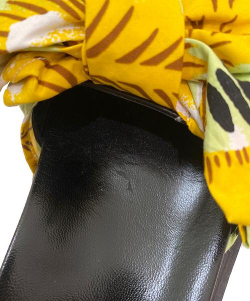 MARNI（マルニ）MARNI (マルニ) リボン付きサンダル ブラック サイズ:38の古着・服飾アイテム