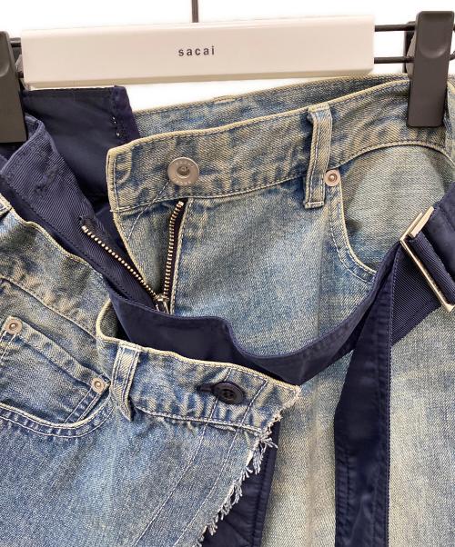 sacai（サカイ）sacai (サカイ) デニムパンツ インディゴ サイズ:1の古着・服飾アイテム