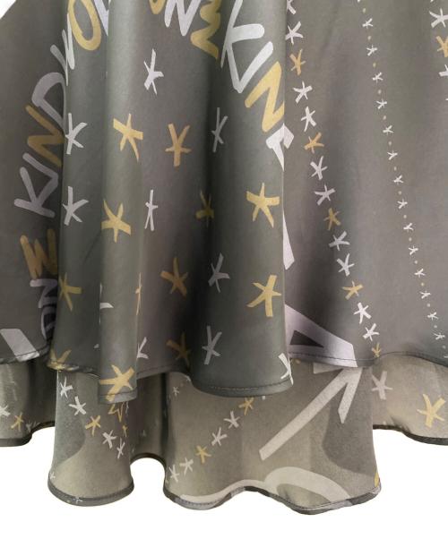 sacai（サカイ）sacai (サカイ) パネルプリントブラウス ブラック サイズ:1の古着・服飾アイテム
