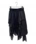 sacai（サカイ）の古着「Suiting Mix Skirt」｜ブラック
