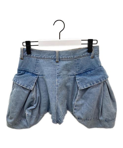 sacai（サカイ）sacai (サカイ) Denim Shorts インディゴ サイズ:1の古着・服飾アイテム