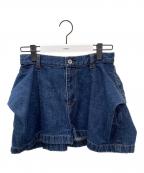 sacaiサカイ）の古着「デニムショートパンツ」｜インディゴ