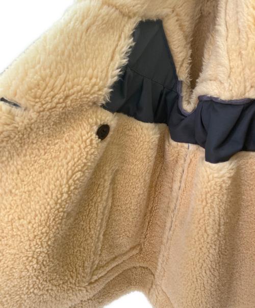 sacai（サカイ）sacai (サカイ) Faux Shearling Coat グレー サイズ:1の古着・服飾アイテム