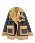 sacai（サカイ）の古着「Faux Shearling Coat」｜グレー