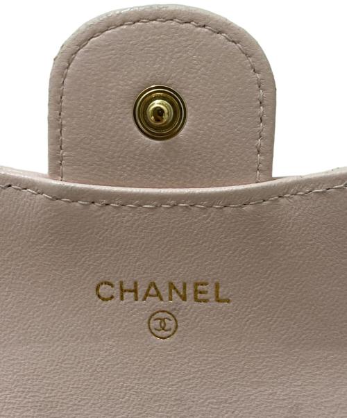 CHANEL（シャネル）CHANEL (シャネル) マトラッセコンパクトウォレット ピンクの古着・服飾アイテム