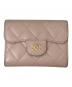 CHANEL（シャネル）の古着「マトラッセコンパクトウォレット」｜ピンク