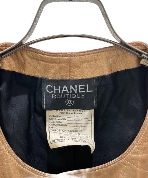 CHANEL（シャネル）CHANEL (シャネル) ココマークベスト ピンク サイズ:36の古着・服飾アイテム