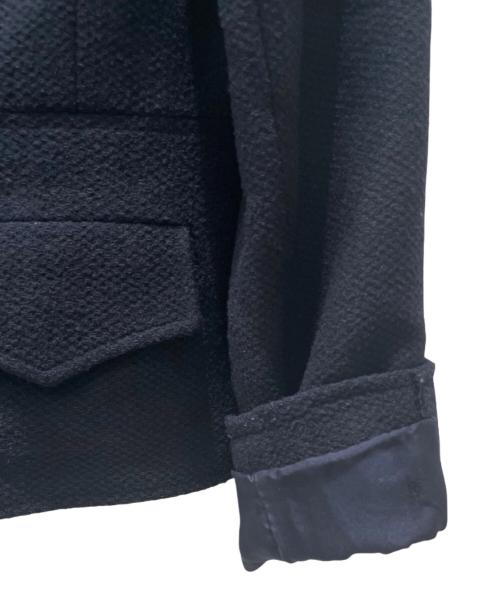 CHANEL（シャネル）CHANEL (シャネル) ノーカラージャケット ネイビー サイズ:38の古着・服飾アイテム
