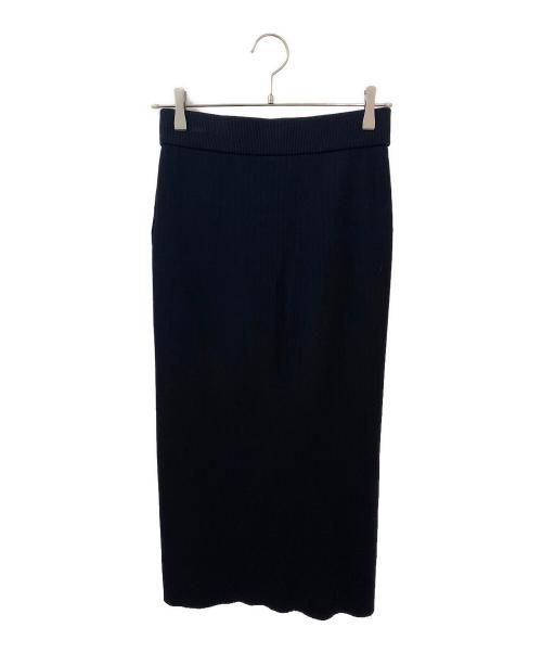 MUSE de Deuxieme Classe（ミューズ ドゥーズィエム クラス）MUSE de Deuxieme Classe (ミューズ ドゥーズィエム クラス) DINER B RIB TIGHT スカート ブラック サイズ:36の古着・服飾アイテム
