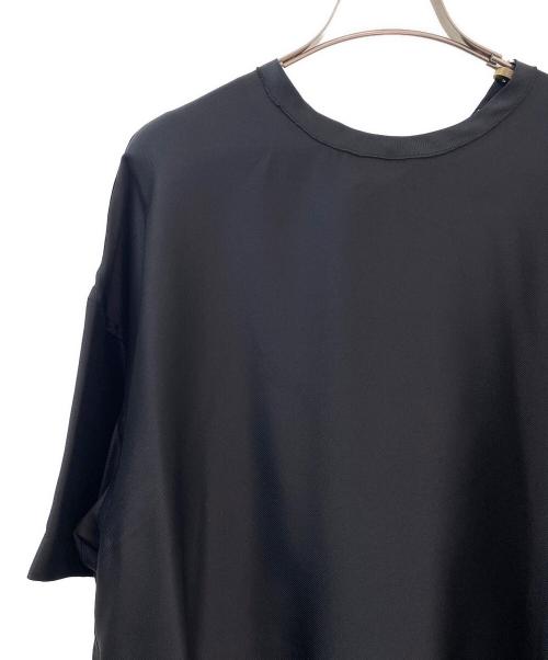 BLAMINK（ブラミンク）BLAMINK (ブラミンク) シルクインティメイトショートブラウス ブラック サイズ:Freeの古着・服飾アイテム