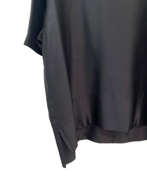 BLAMINK（ブラミンク）BLAMINK (ブラミンク) シルクインティメイトショートブラウス ブラック サイズ:Freeの古着・服飾アイテム