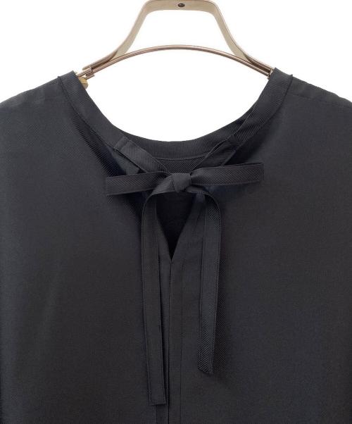 BLAMINK（ブラミンク）BLAMINK (ブラミンク) シルクインティメイトショートブラウス ブラック サイズ:Freeの古着・服飾アイテム