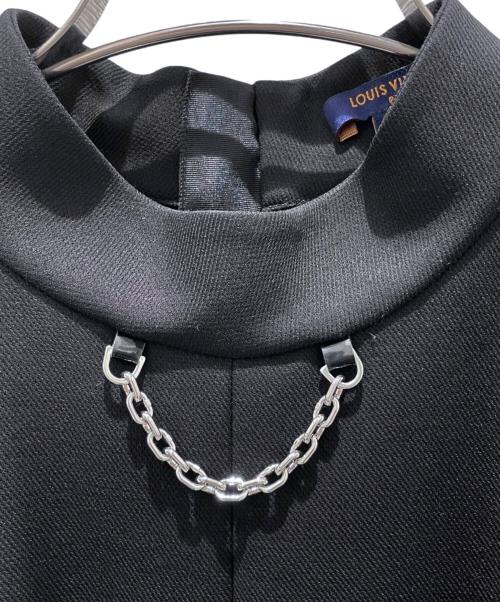 LOUIS VUITTON（ルイ ヴィトン）LOUIS VUITTON (ルイ ヴィトン) 半袖ワンピース ブラック サイズ:38の古着・服飾アイテム