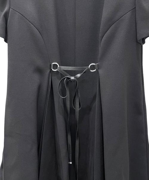 LOUIS VUITTON（ルイ ヴィトン）LOUIS VUITTON (ルイ ヴィトン) 半袖ワンピース ブラック サイズ:38の古着・服飾アイテム
