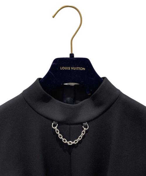 LOUIS VUITTON（ルイ ヴィトン）LOUIS VUITTON (ルイ ヴィトン) 半袖ワンピース ブラック サイズ:38の古着・服飾アイテム