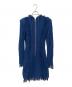 BALMAIN (バルマン) ニットワンピース ブルー サイズ:36：35000円