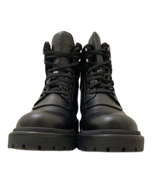 MONCLER（モンクレール）MONCLER (モンクレール) アンクルブーツ ブラック サイズ:39 1/2の古着・服飾アイテム