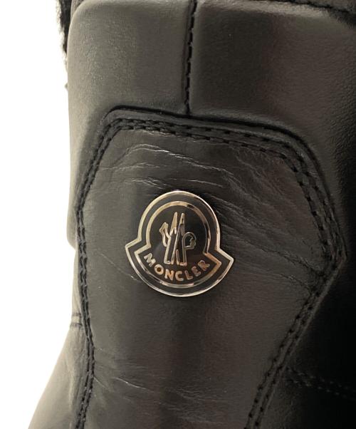MONCLER（モンクレール）MONCLER (モンクレール) アンクルブーツ ブラック サイズ:39 1/2の古着・服飾アイテム